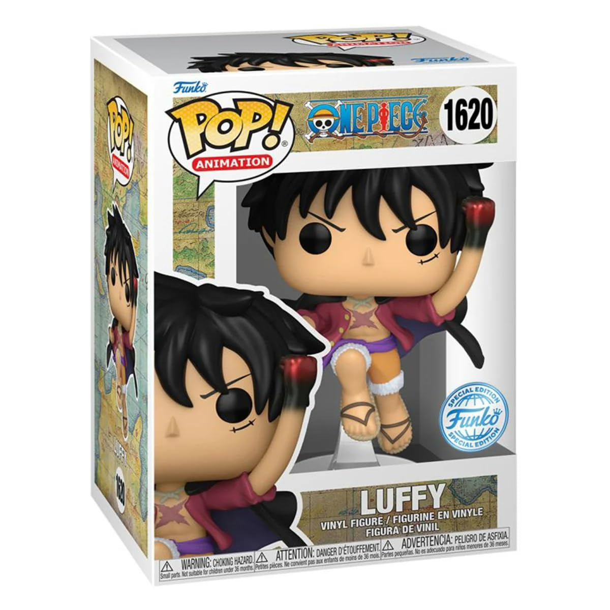 Onepiece Yanko Luffy Uppercut POP Figure (non-branded )