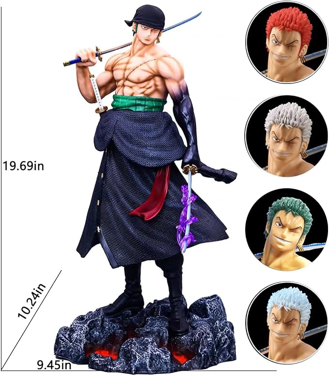 Onepiece Roronoa zoro 50 cm tall action figure