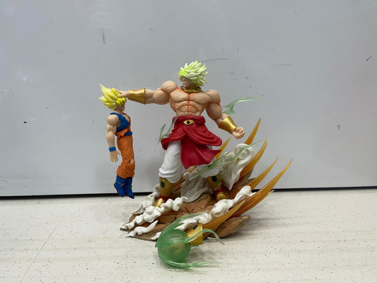 Dragon Ball Z :  Super Saiyan Broli VS Son Goku 18cm Action figure