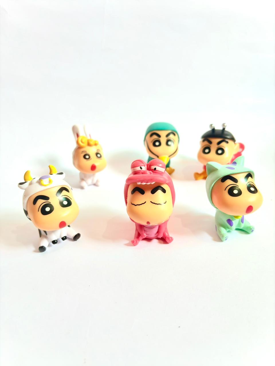 Shinchan - Gang of 6 figures