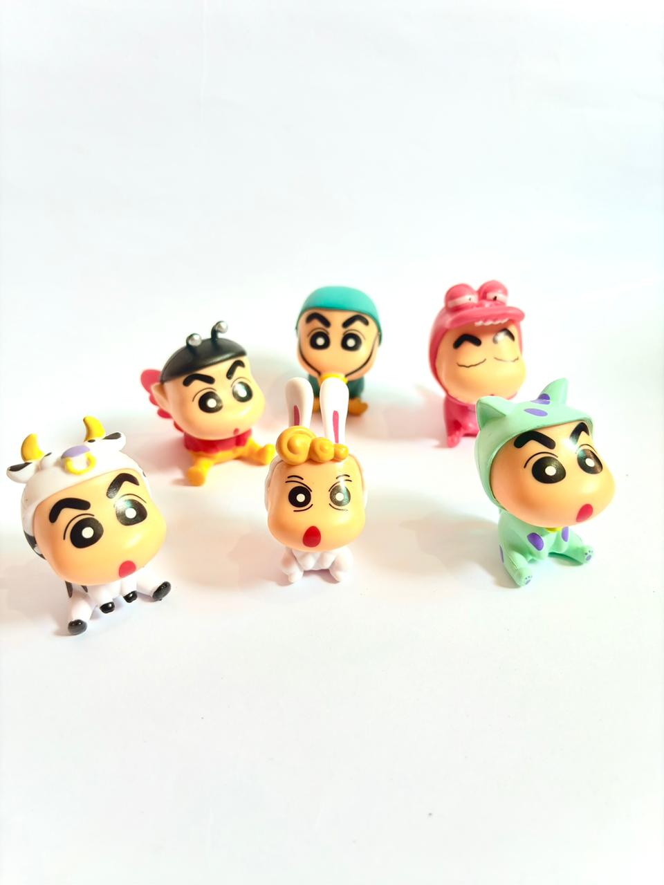 Shinchan - Gang of 6 figures