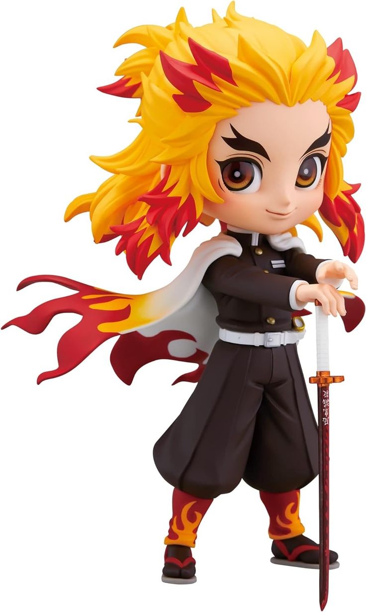 Kyujuro Rengoku Qposket Figure