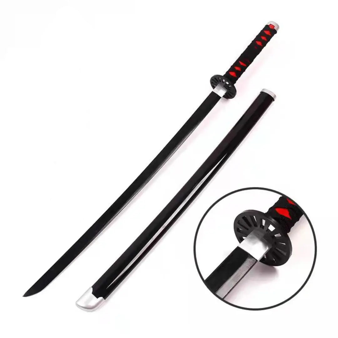 Demon Slayer - Tanjiro wooden cosplay katana ( 104 cms )